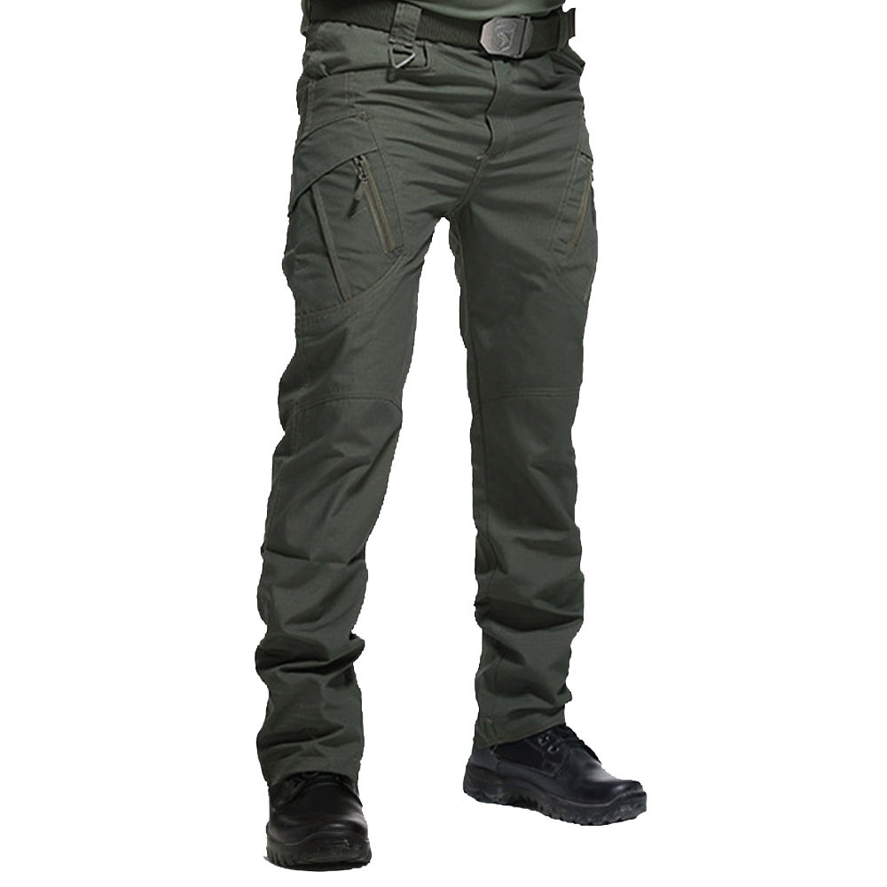 ( Green/L ) City Tactical Cargo Pants Classic Outdoor Hiking Trekking Army Tactical Joggers Pant Camouflage Military Multi Pocket Trousers Bles Online DZ-35A-35