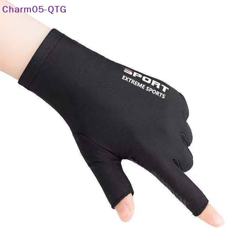 New One size Spring summer 1 Pair Anti-UV Men Women Fishing Gloves Sunscreen Antiskid Breathable Cycling Sport Gloves Fishing