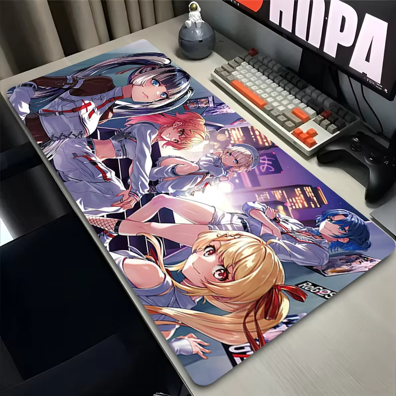 Mouse Pad PC Non Slip Gamer Denji Keyboard Pad Laptop Gaming Accessories Mousepad Japan Anime C-chainsaw Man Desktop Mouse Mat