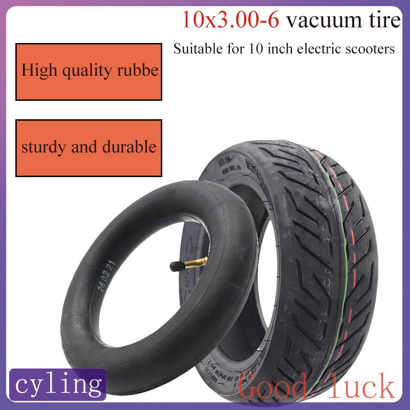 10x3.00-6 High Quality Tubeless Tire for Kugoo M4 Pro Zero 11X Kaabo Wolf 10 Inch City Road Vacuum Tire 10x3 Inch Tyre Parts