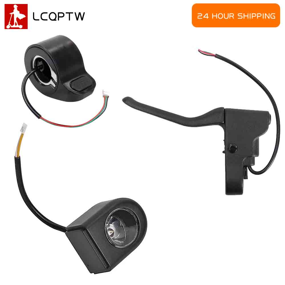 Front Light Handle Brake Lever for Xiaomi M365 Pro Electric Scooter Headlight Lamp Led Aluminium Alloy Brakes Lever Kit