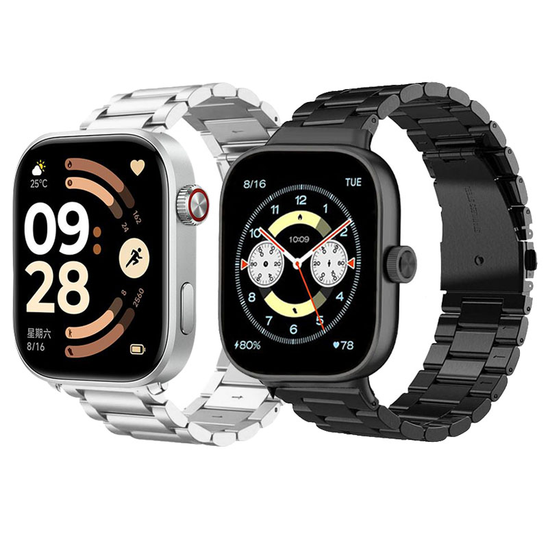 Stainless Steel Strap For Redmi Watch 5 6 Band Metal Bracelet Watchband For Redmi Watch 4 Men Women Correa Sport Accessories