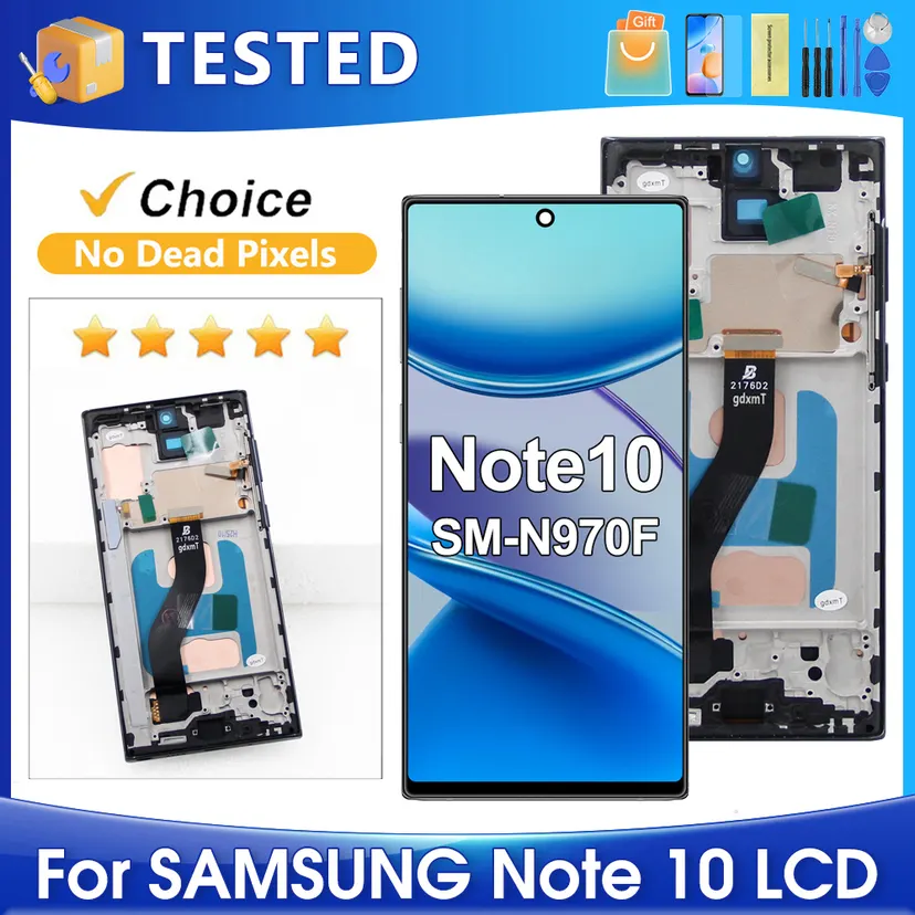 HOT OLED For Samsung Galaxy note 10 Plus Display note 10+ N975 LCD Touch Screen Digitizer N975F Replacement