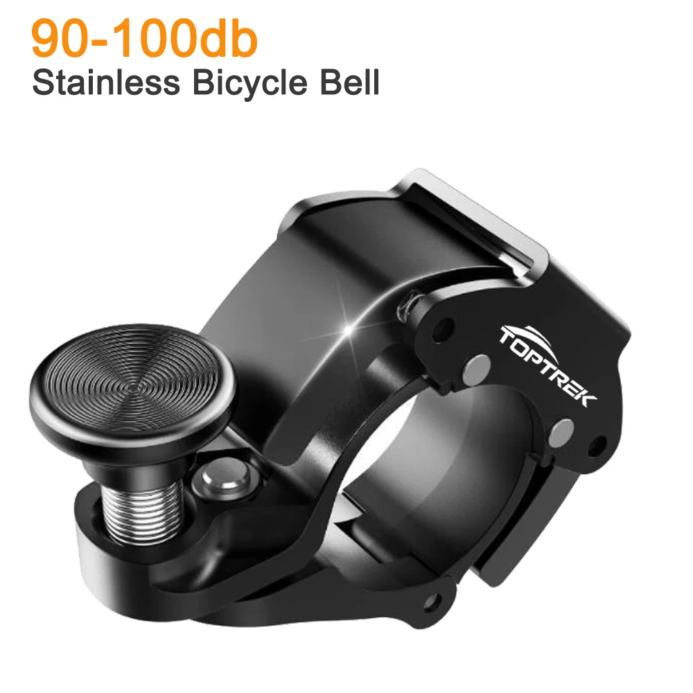 ESLNF Bicycle Bell for Road Bike Ring Loud Sound Warning Bike Handlebar Copper Alloy Ring Horn For Safety Cycling