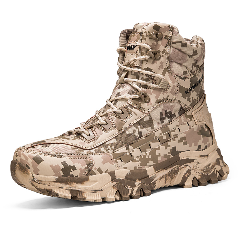 2025 Fashion Men's Desert Boots Outdoor Non-slip Hiking Shoes Waterproof Men's Work Boots Men Boots Ankle Boots