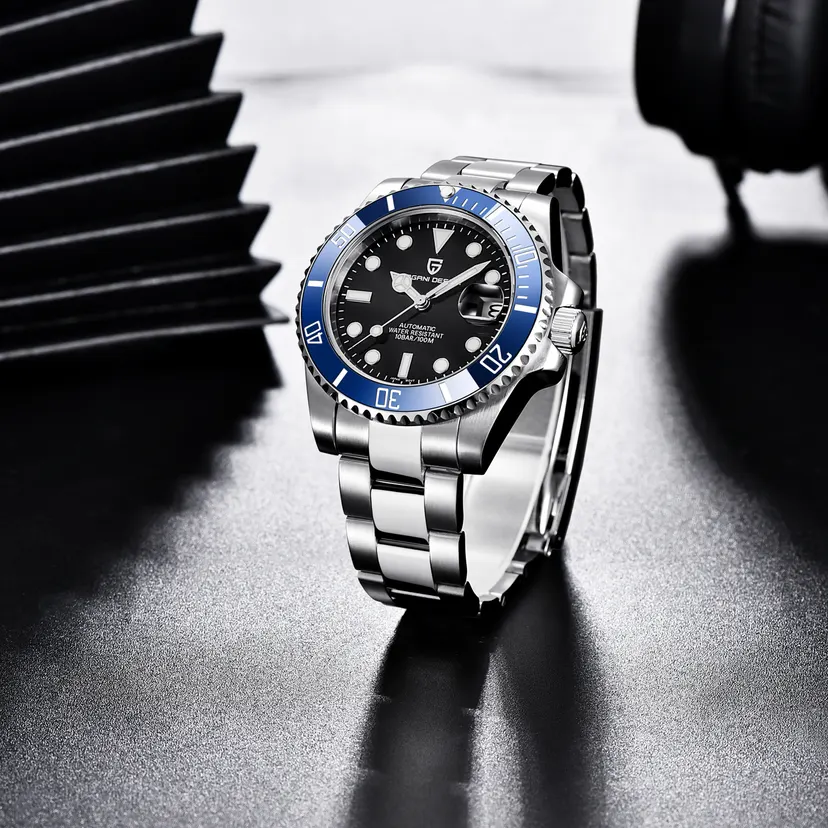 2026 New PAGANI DESIGN Top Brand Men's Sport Mechanical Watches Stainless Steel Sapphire Automatic Clock Reloj Hombre