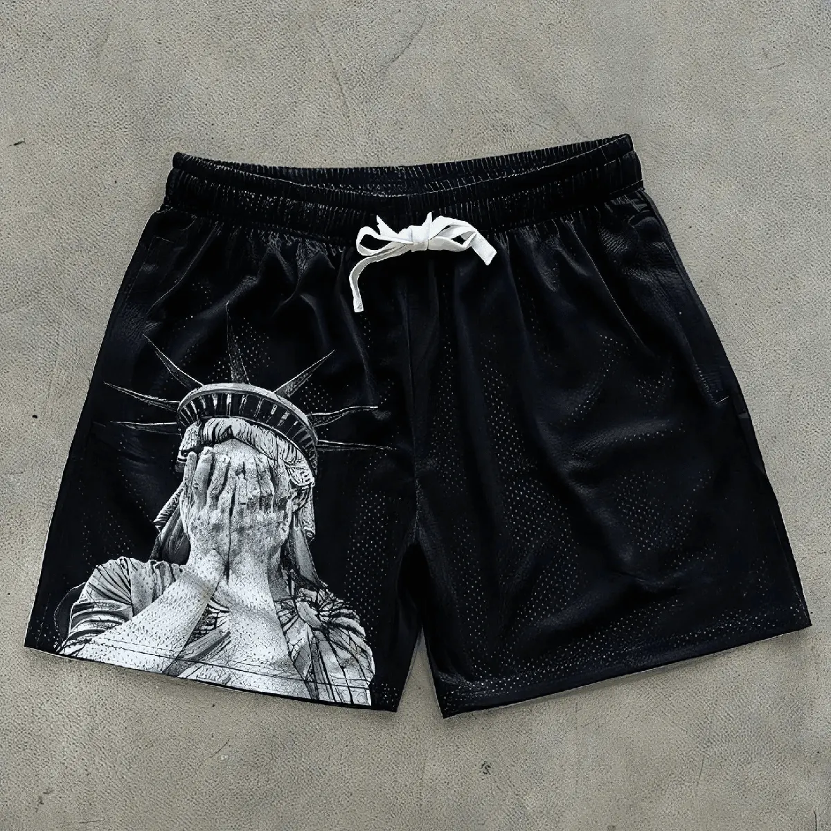 Summer Hot Selling 3D Printed Flame Printed Fashion Shorts Quick Drying Sweat Absorbing Sports Shorts New Fashionable Motorcycle - image 1