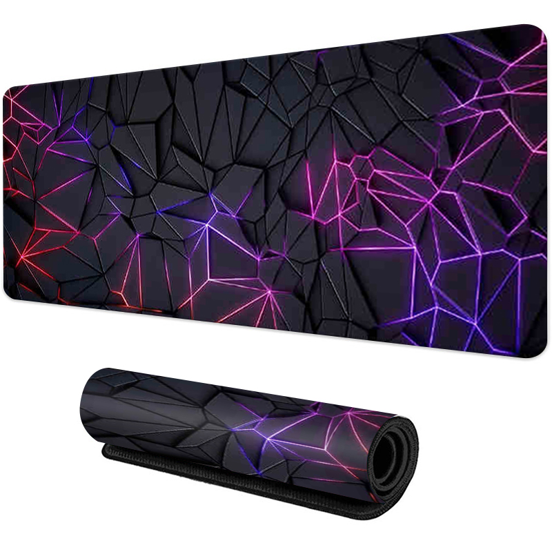 Starry Sky Moon Mouse Pad Large Computer Office Game Table Mats XXL Anti-slip Gaming Keyboard Mousepads Long Desk Pads