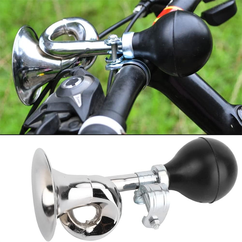 1/2pcs Retro Bicycle Snail Air Horn Loud Full Mouthed Cycle Bike Bugle Trumpet Bell Mountain Riding Accessories