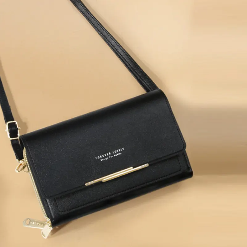 Women Crossbody Bag Fashion Shoulder Messenger Bag Multi-pocket Solid Color Bag Luxury For Ladies Handbag