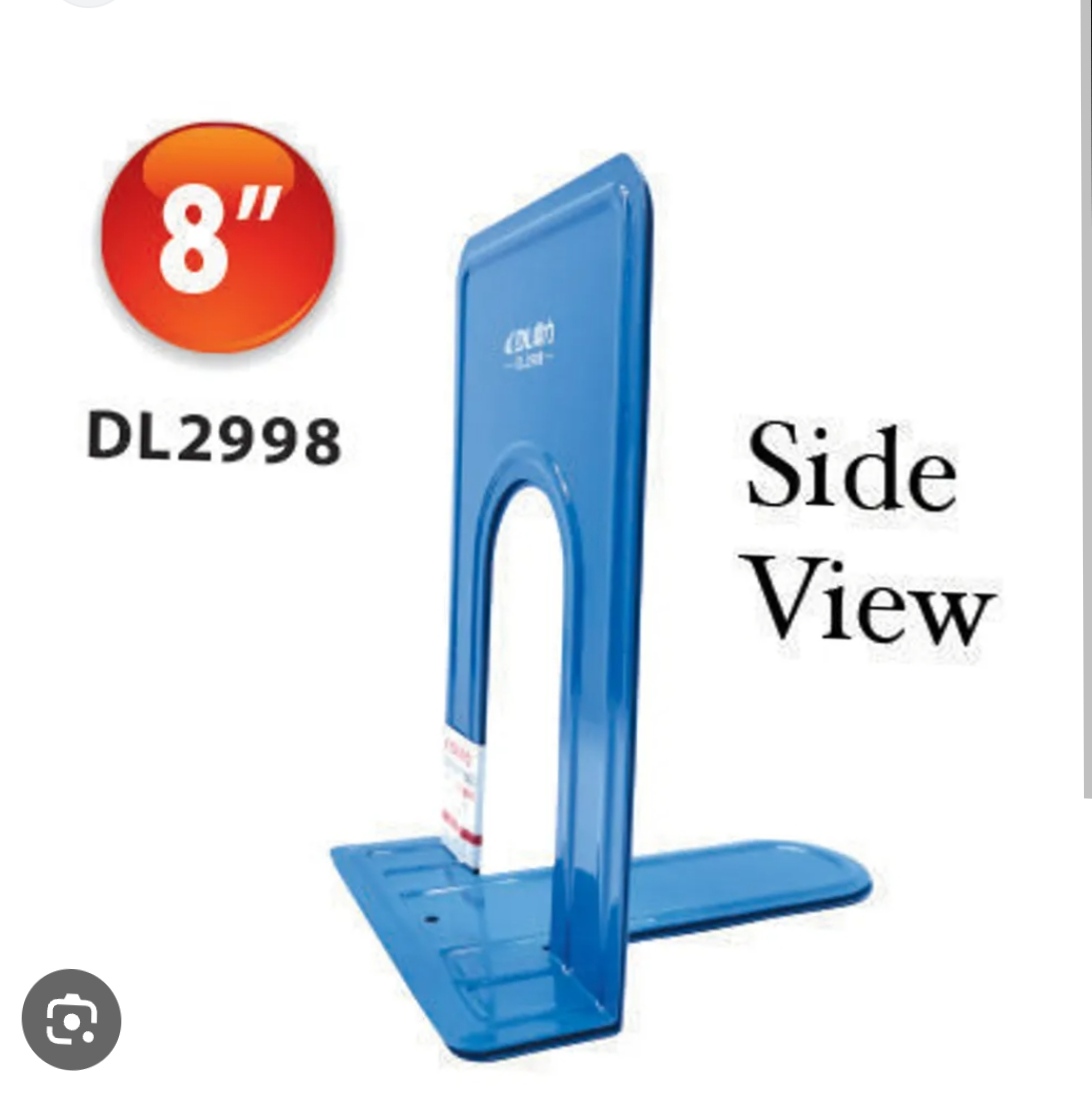 Metal Book Stand 2 pcs 1 pair 8"