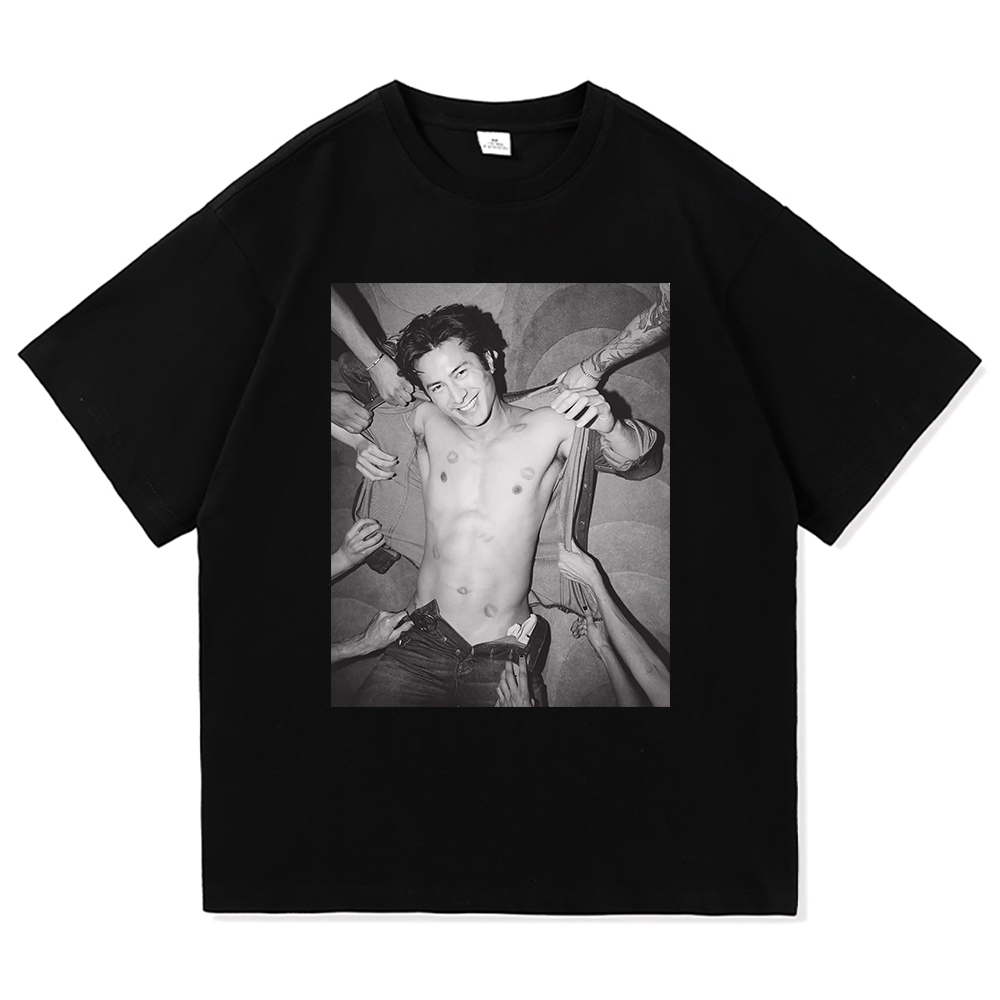 Hudson Williams Shirt TV Heated Rivalry 2026 Fashion Men/women Clothing Harajuku High Quality Tops Cotton TShirts Vintage heated rivalry book