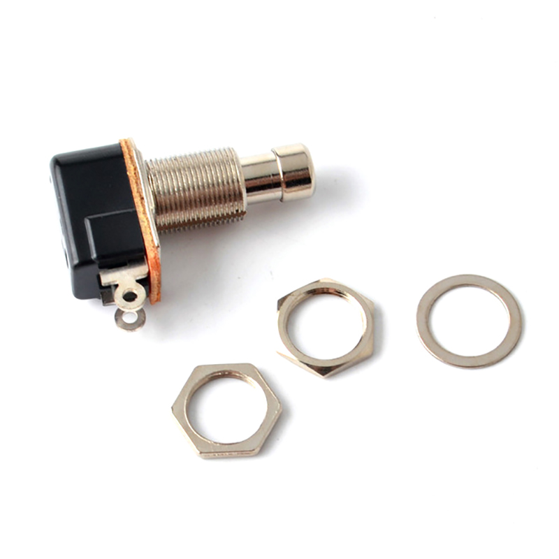 Momentary SPST Soft Touch Push Button Stomp Foot Pedal Switch Electric Guitar Switch OFF-Momentary