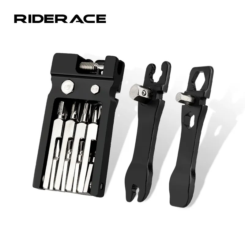 RIDERACE Bicycle Multi Tool Chain Splitter Cutter Multifunction For MTB Mountain Road Bike Wrench Screwdriver Repair Multitool