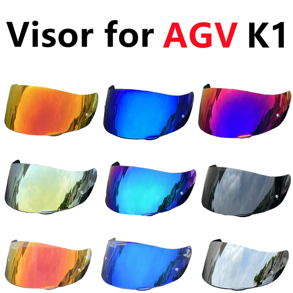 K5 Helmet Visor Sunscreen for AGV K1 K1S K5S Face Shield K3sv Visera Para Casco Windproof