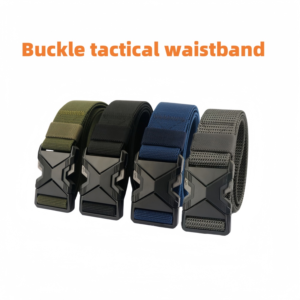 1Pcs Men's Sports Belt Adjustable Quick Release Buckle Multipurpose Outdoor Training Mountaineering Belt For Ideal