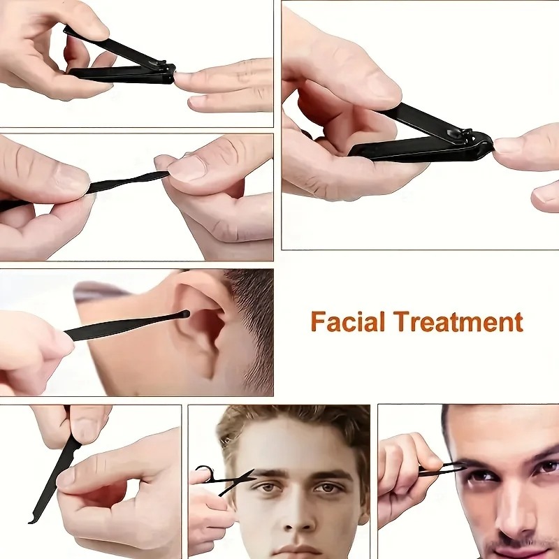 Nail Clipper Set Set Convenient Beauty Tools Nail Clipper Manicure Nail Trimmer Pedicure Knife Ear Peeling Knife Nail Manicure T