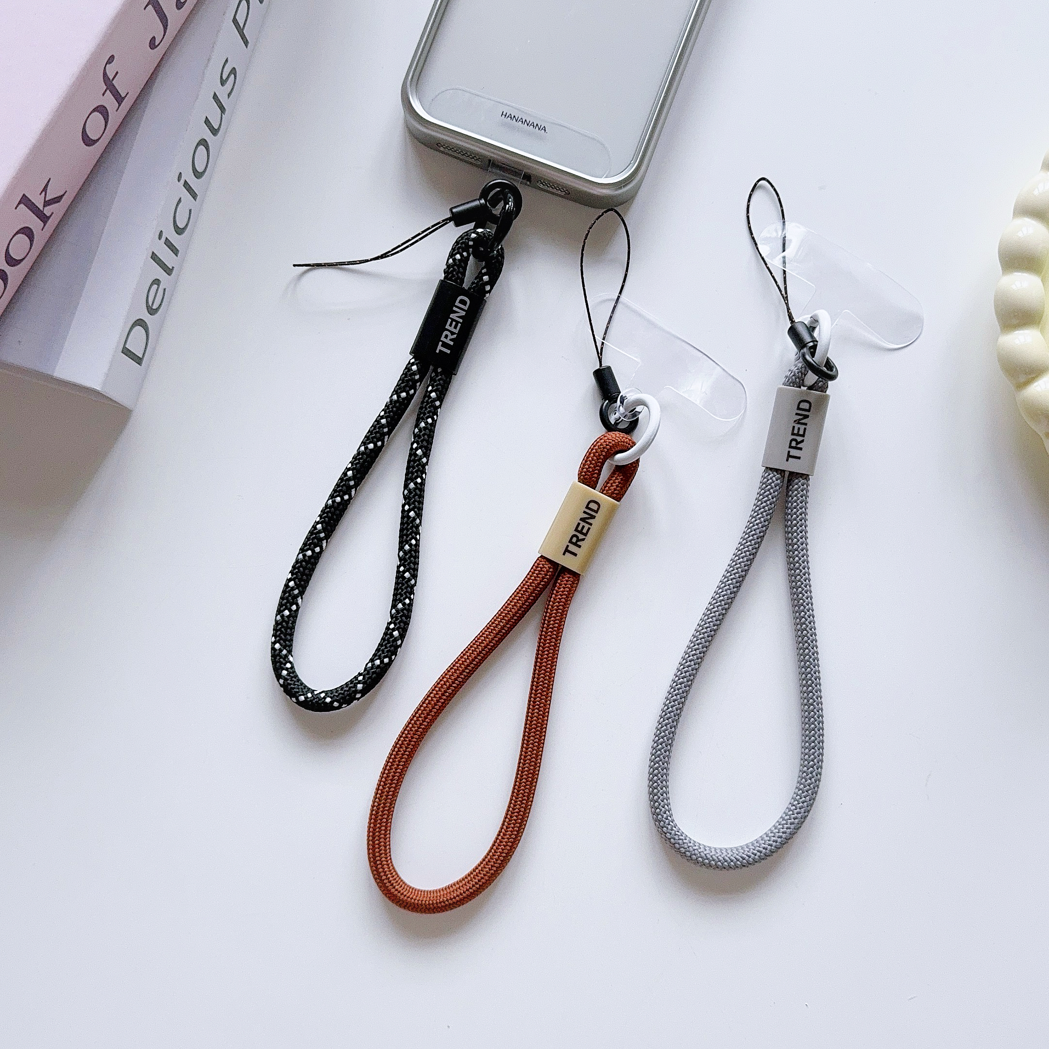 New Woven Mobile Phone Lanyard, Wristband, Colorful Woven Lanyard, Headphones, keys, Wallet Colorful Security Wristband