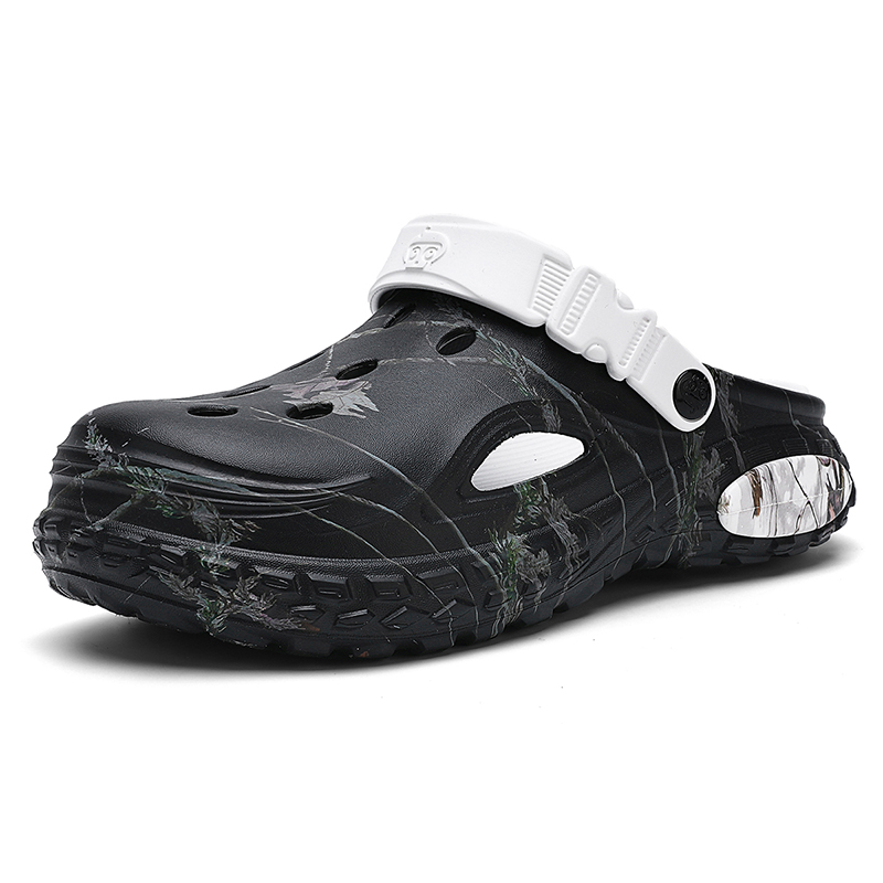 2026 Spring New Unisex EVA Clogs 2 in 1 Non Slip Soft Cloud Sole Garden Beach Sandals for Men Women Big Size 37-48 Breathable
