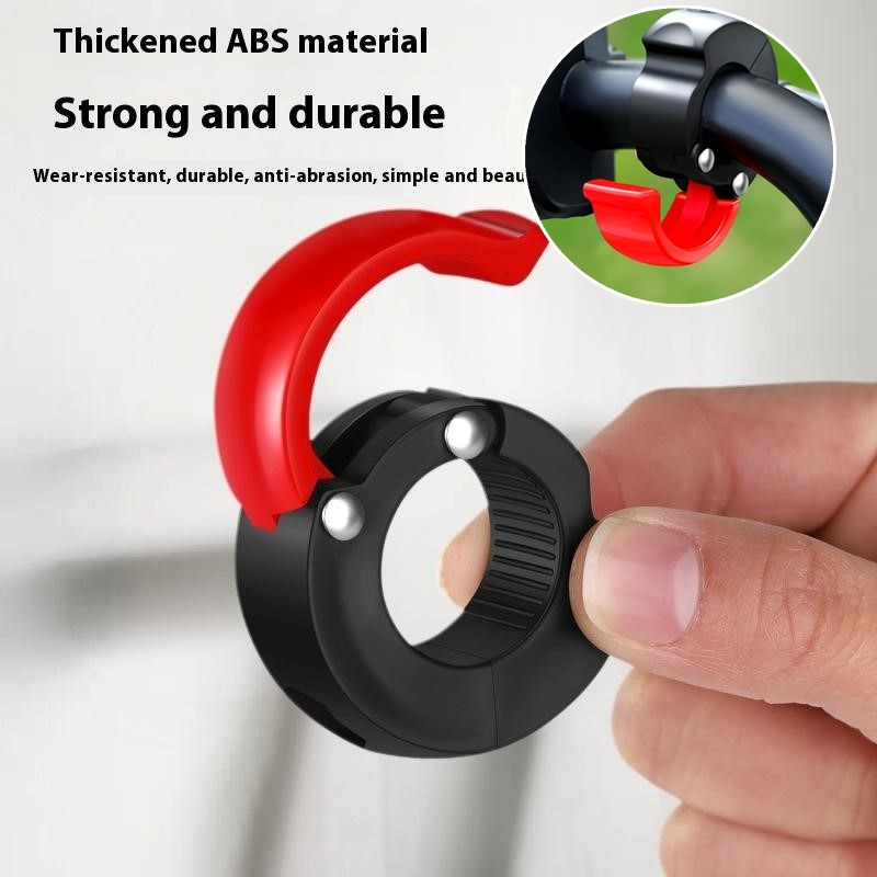 Durable ABS Bicycle Scooter Helmet Hook Set, Hanging Bag Accessories