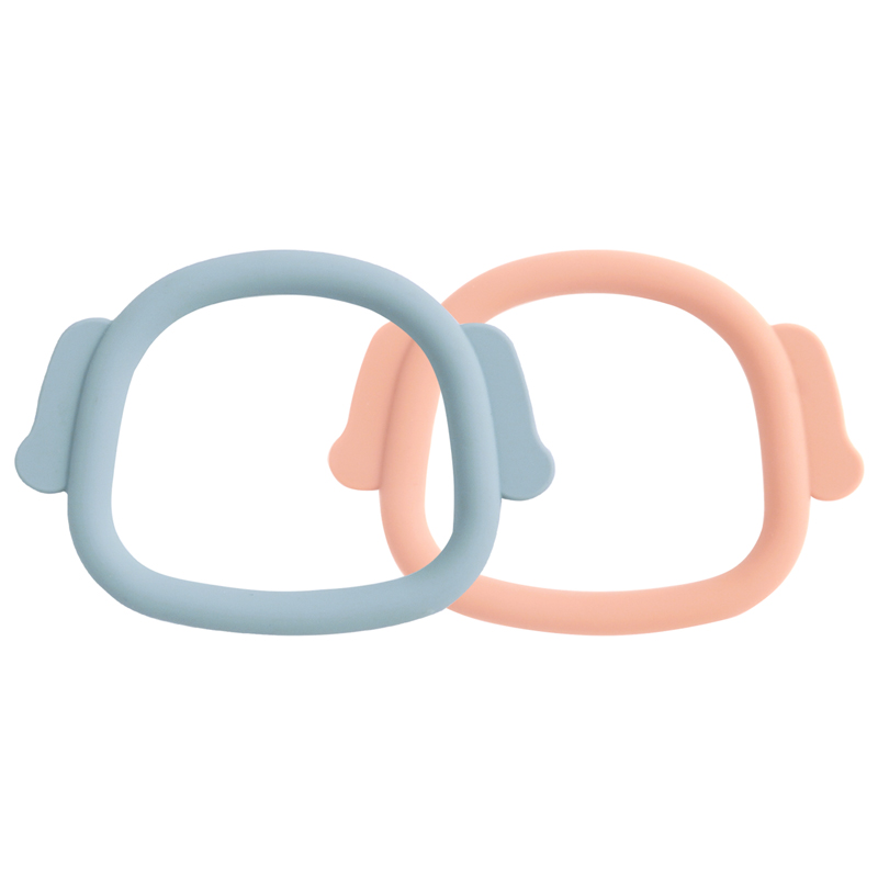 1PCS New BPA Free Silicone Baby Teether Toys Food Grade Pacifier Tooth Molar Cartoon Animal Shape Teething Ring Baby Toy