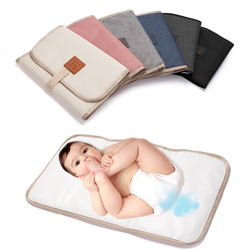 Durable Foldable Baby Diaper Changing Pad With Waterproof Oxford Fabric For Newborns Portable Toddler Changing Table Accessories