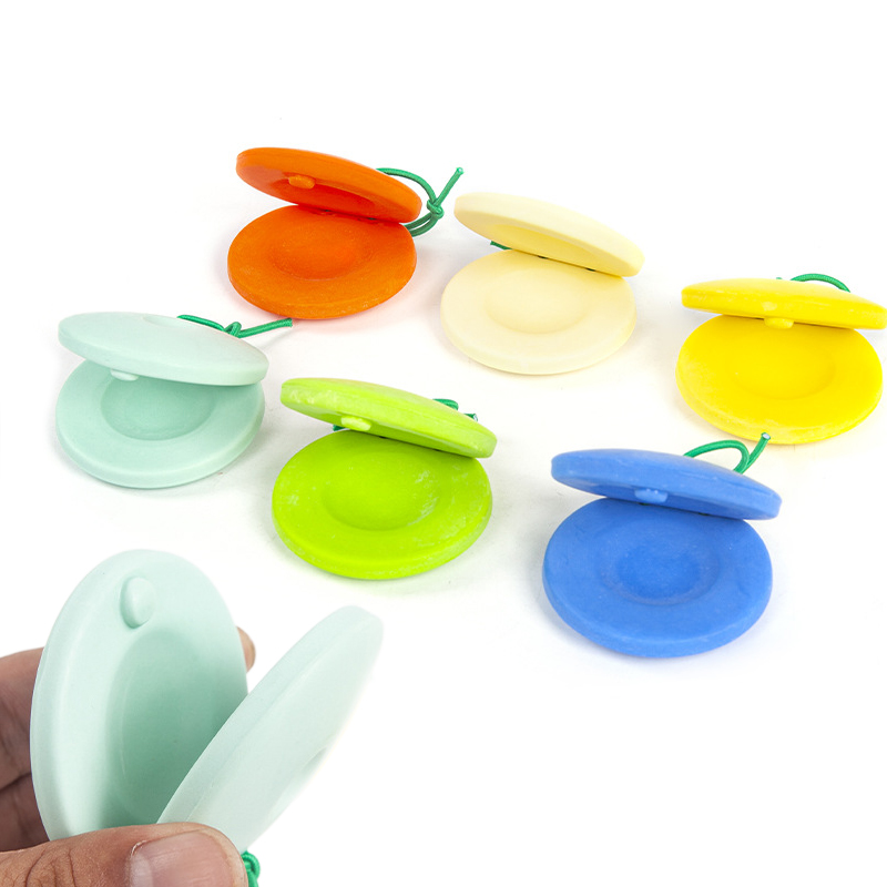 1pc Wooden Music Castanets percussion instrument Entertainment Props Instruments Suitable for beginners Rhythm Cultivation TMZ