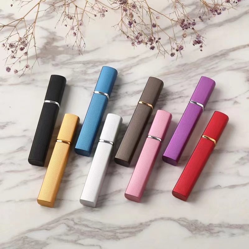 8/16PCS Perfume Bottle Portable Glass Refillable Spray Bottle Atomizer Container Women Perfume Pump Travel Bottle