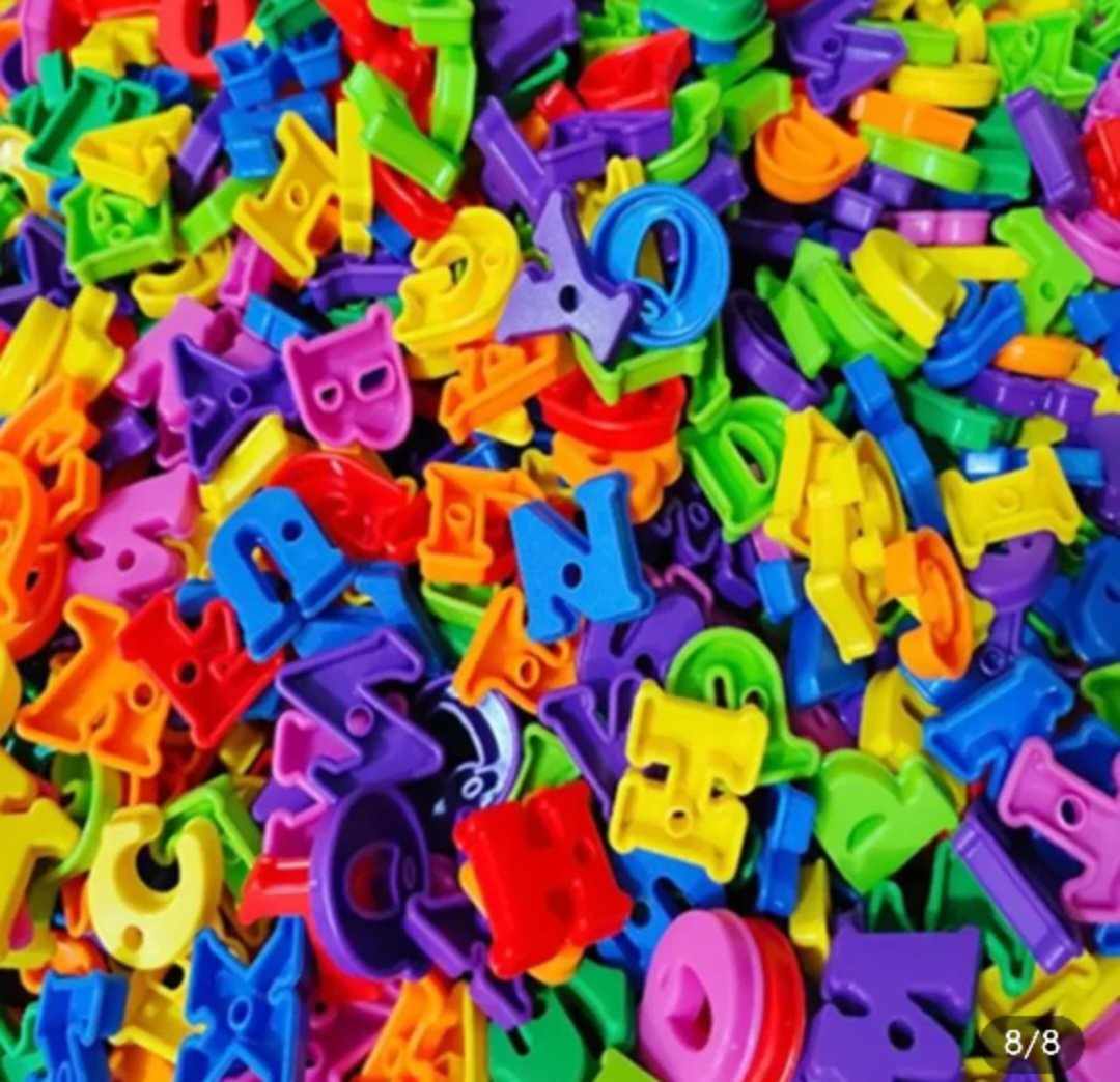 Capital English Alphabet (ABCD) Puzzle Blocks