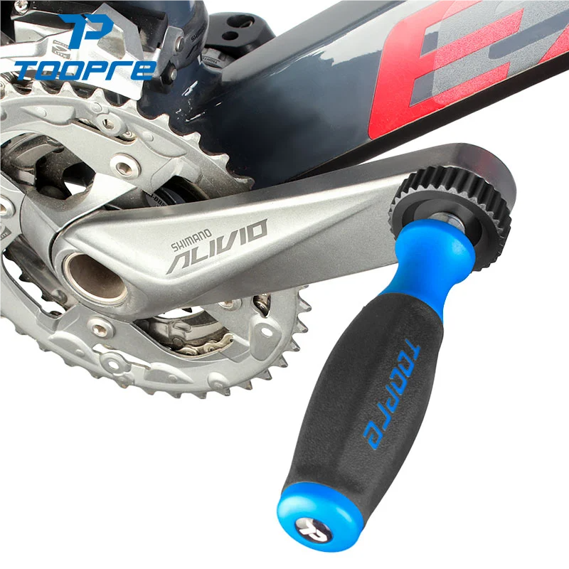 TOOPRE Bicycle Threaded Virtual Pedal Wrench Mountain Road Bike Rear Derailleur Chainwheel Virtual Crank Transmission Debugging