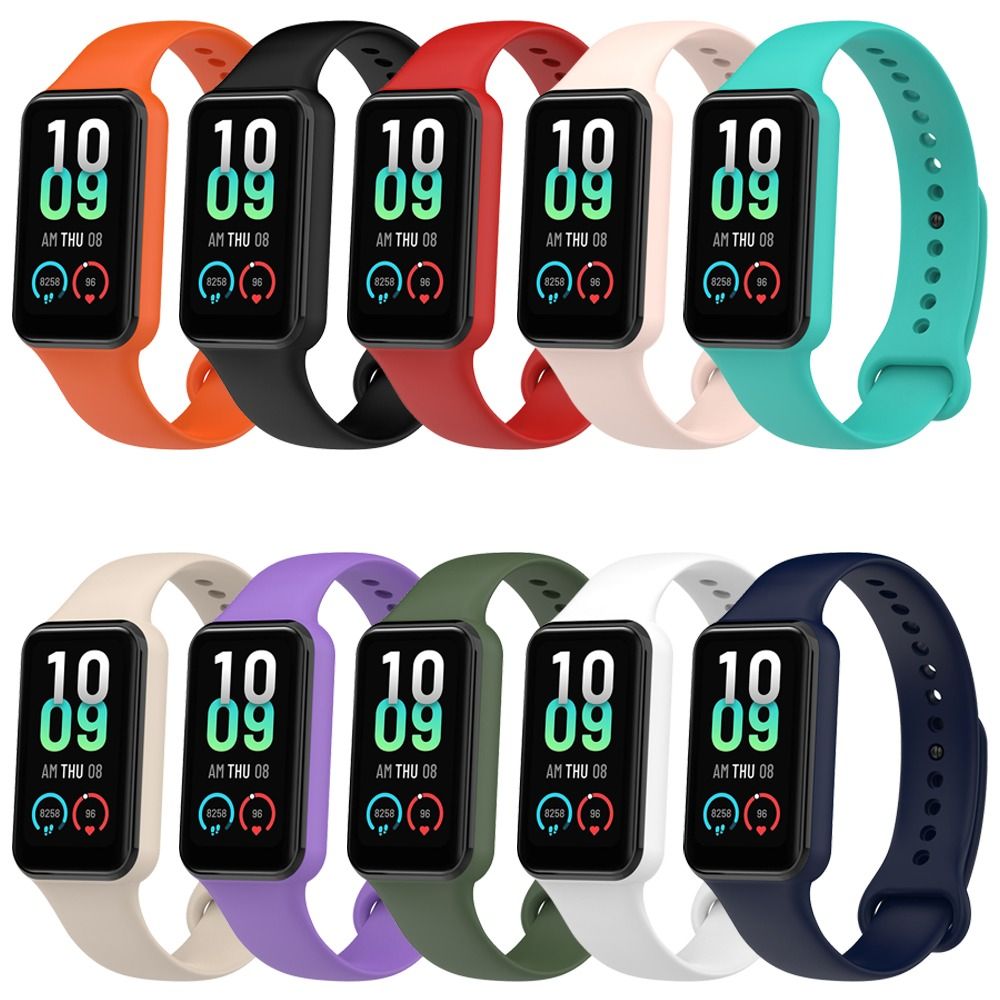 Soft Silicone Sport Strap For Band 7 Bracelet Replacement Watchband For Band 7 Wrist Strap Smart Watch Correas