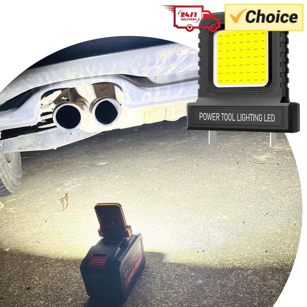 14W LED Camping Lantern Mini Pocket Work Light Super Bright Spotlight for Garage Car Repair Camping Fishing