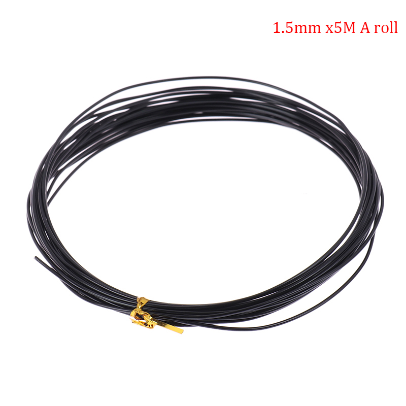 5m Bonsai Wire plant support Anodized Aluminum Bonsai Training Wire For Plant Shapes garden accessories 5 Sizes 1/1.5/2/2.5/3 mm Bles Online DZ-23A-40