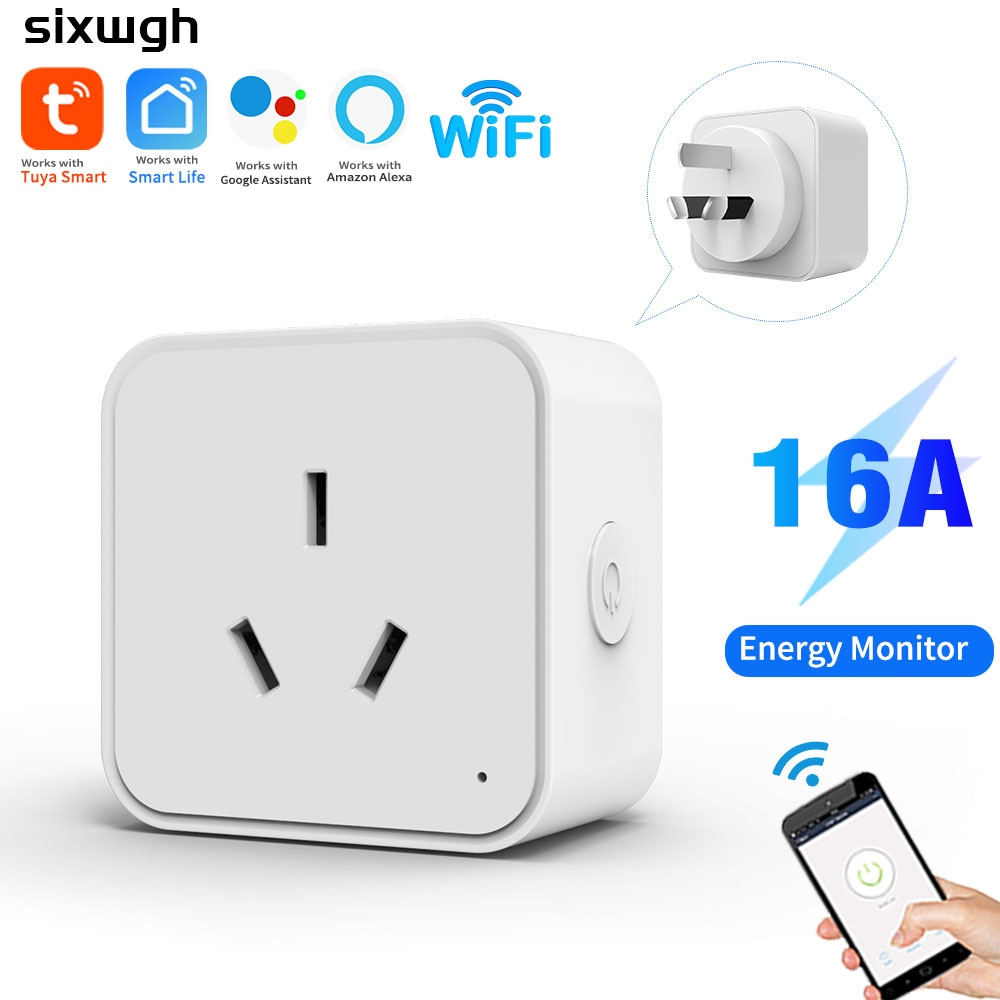 AU Plug Smart Socket Power Strips Supplier WiFi Multi-Function intelligent Outlet Wireless Remote Timing Support Aleax