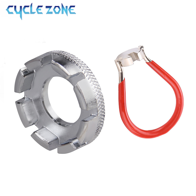 Mountain Bike Spoke Wrench Wheel Adjustment Correct MTB Road Bike Correction Spoke Nipples Spanner Bicycle Repair Tool Set