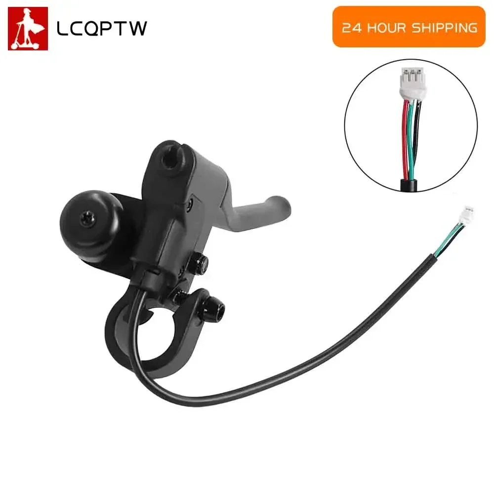 Brake Handle With Bell Abrasion Resistance Brake Lever Scooter Non-slip Grip for Xiaomi Mi3 Lite Electric Scooter