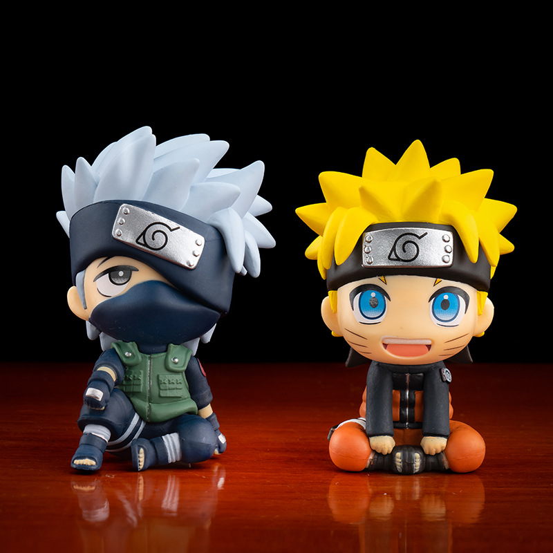 Hot Naruto Anime Figure Uzumaki Naruto Kakashi Uchiha Sasuke Itachi Cute Toys Q Figurals Action Figurine Model