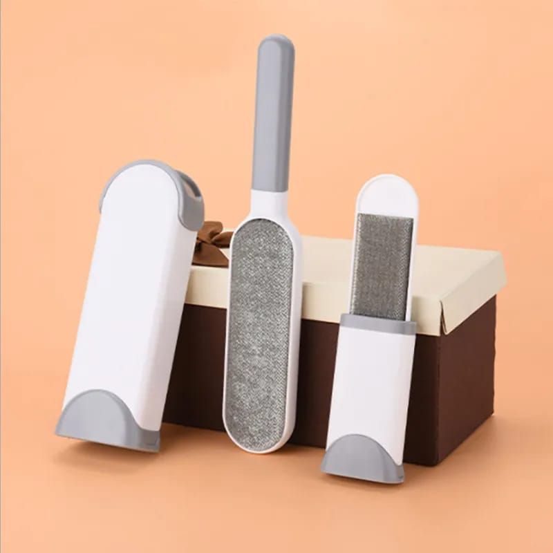 Reusable Pet Fur Remover With Self-Cleaning Base / Pets Hair Cleanin...