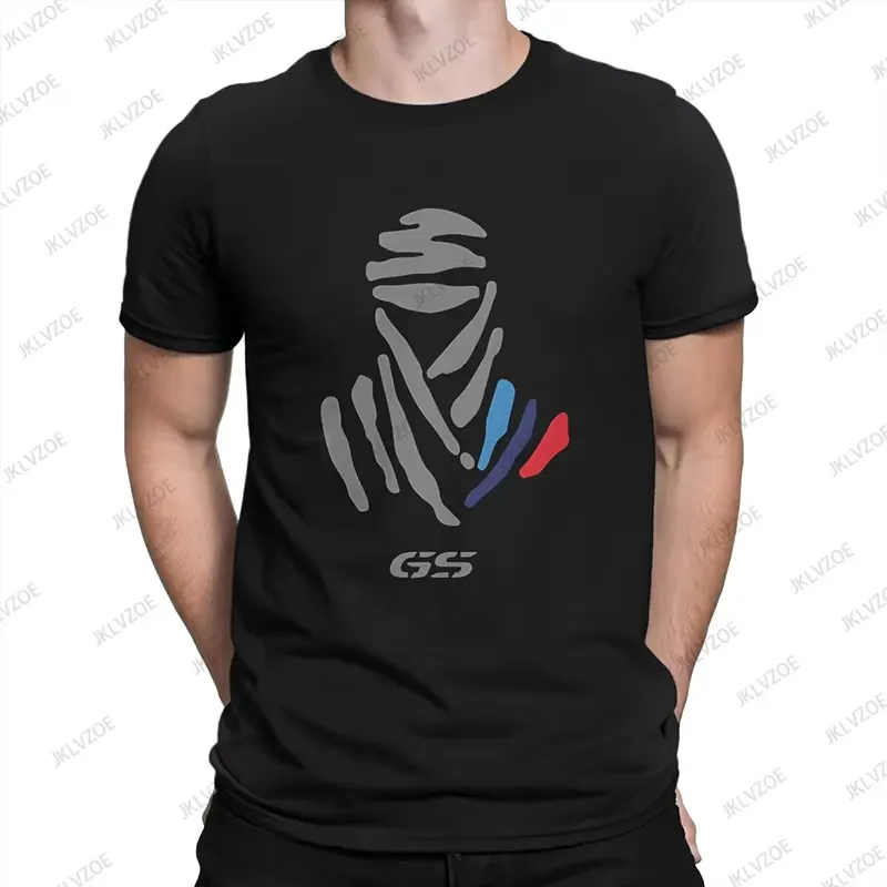 2025 Hot Sale GS Light New Men's Cotton T Shirt GS Grunge Motorcycle Brushes Short Sleeve O-neck Tees Casual Sports Unisex Tops