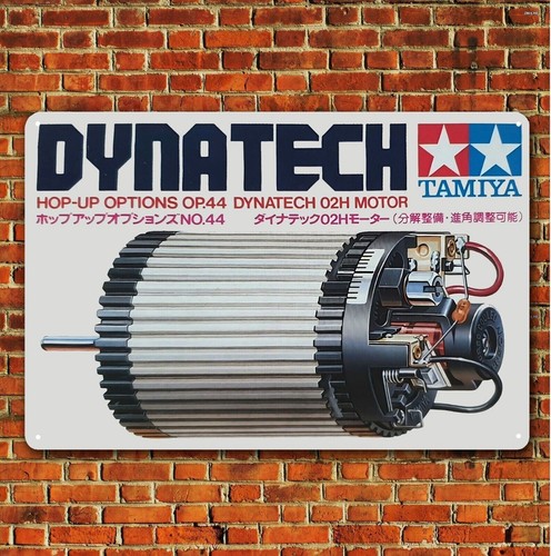 Metal Poster Vintage Rc Car Tin Sign Plaque Tamiya Montero Box Art-aluminum
