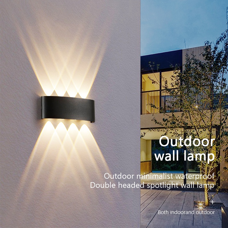 LED Wall Lamp Indoor Up and Down Interior Wall Light Bedroom Living Room Corridor Outdoor Lighting Home Decor
