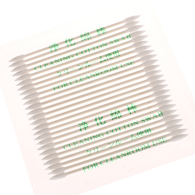 25pcs/bag Disposable Cotton Swab Cosmetics Permanent Makeup Health Medical Ear Jewelry Clean Sticks Buds Tip Cotton Head Swab