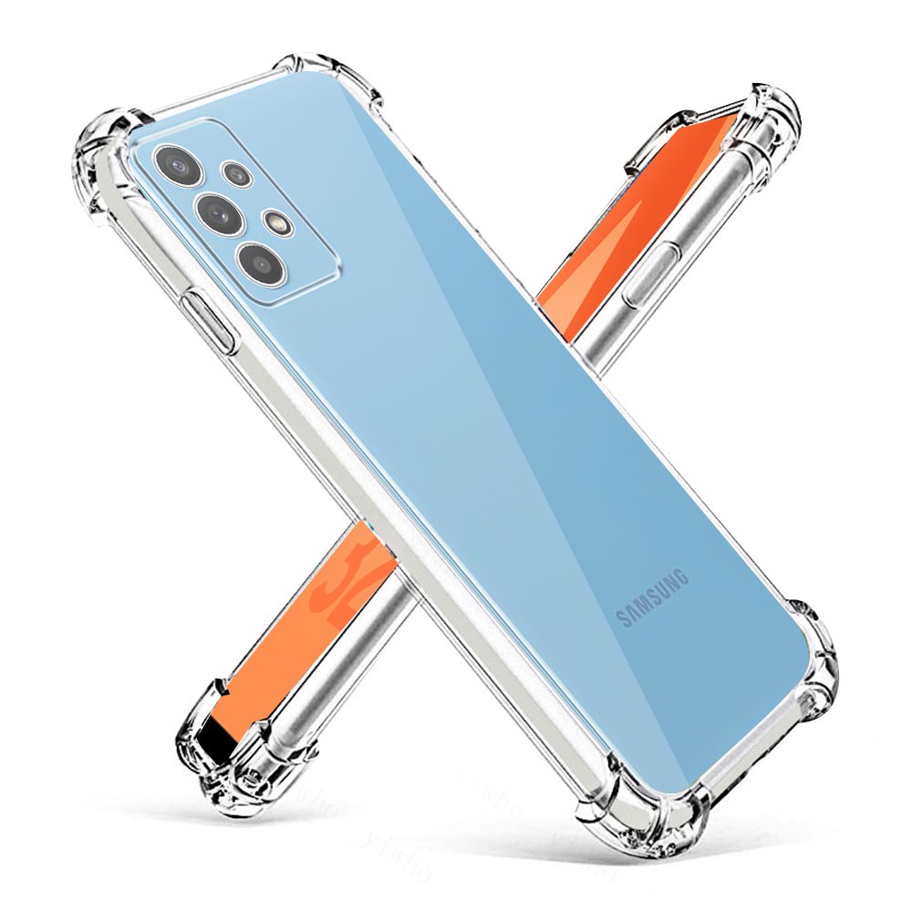 Luxury Clear Shockproof Case For A53 A33 A13 A73 A23 5G A31 A51 A71 A52S A72 A22 A32 A12 Silicone Soft Cover