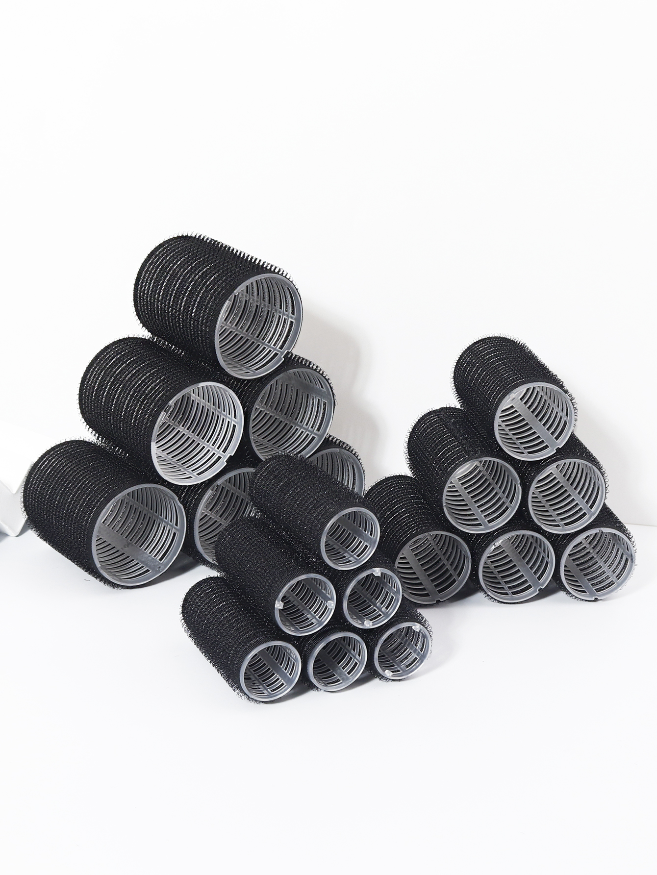 Heatless Curler Set, 6pcs Self Gripping Curler Rollers, DIY Hairdressing Tools, Special for Real Hair