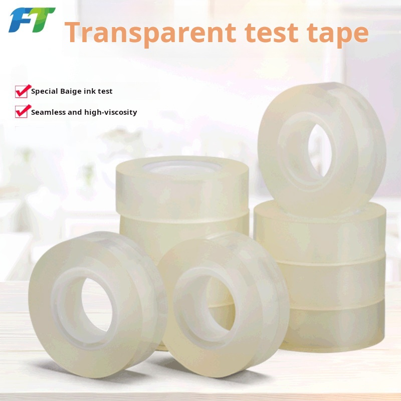 USA600 Replacement Transparent Can Sealing Tape Invisible Office Stationery Ink Quality Test High Temperature Resistant Tape