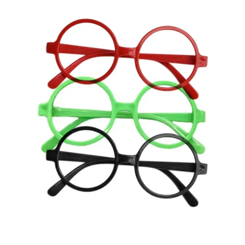 Mirabel Childrens Kids Round Shape Black Or Red Or Green Mirabel Frame Glasses Christmas Gift Party