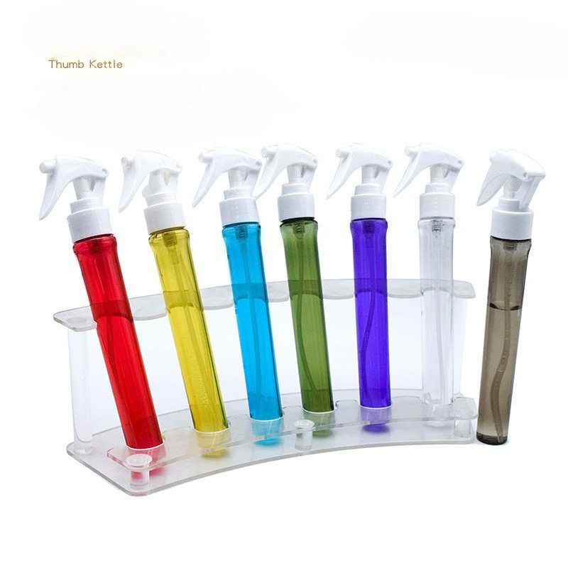 Refillable Thumb Spray Bottle Salon Hair Styling Water Mist Hydrating Moisturizing Dispenser Mini Portable Travel Bottle