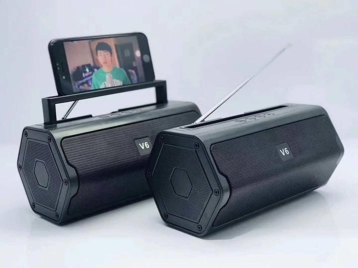 V6 Wireless Audio High Bluetooth Smart Pc Computer Speaker Kisonli