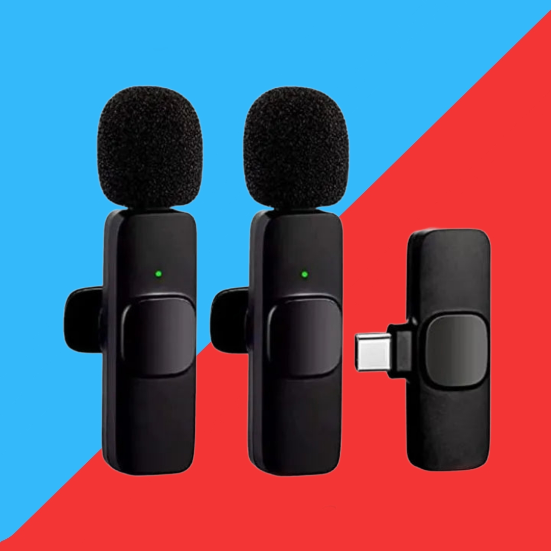 Dual Wireless Microphone K9 Wireless Microphone For Lightening Wireless Microphone