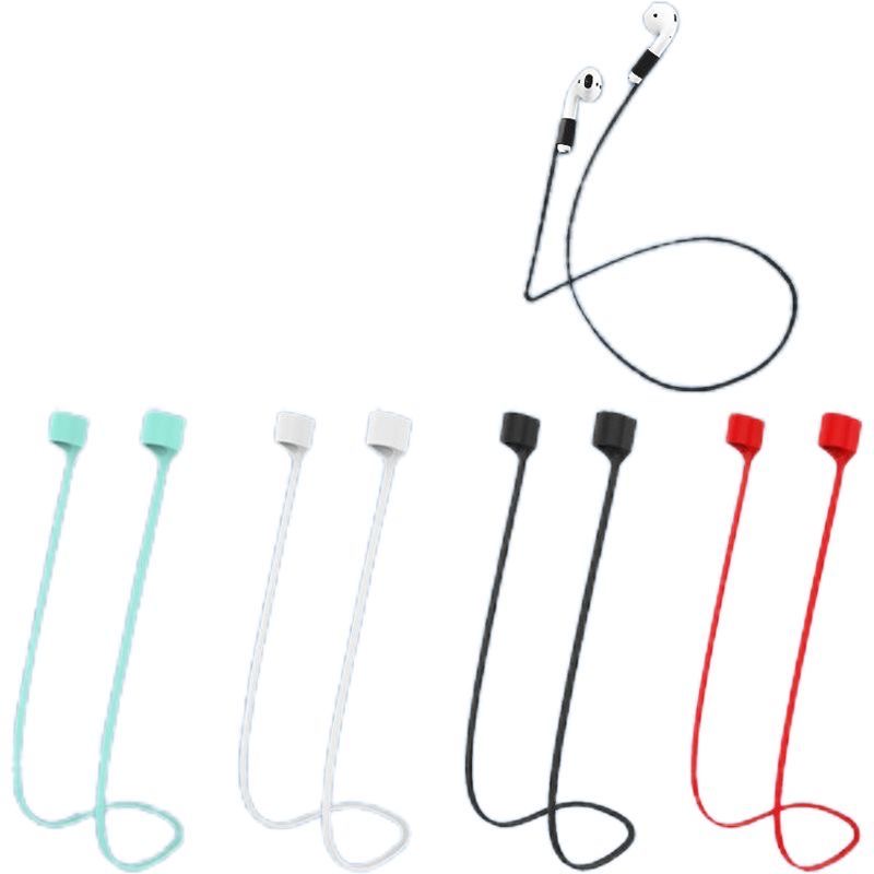 Soft Silicone Anti Lost Magnetic Rope Earphones for Airpods 2 1 3 Air Pods Pro Bluetooth Wireless Headphone Earbuds Strap